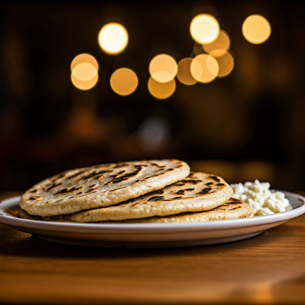 Pupusas tradicionales de Casa Nancy